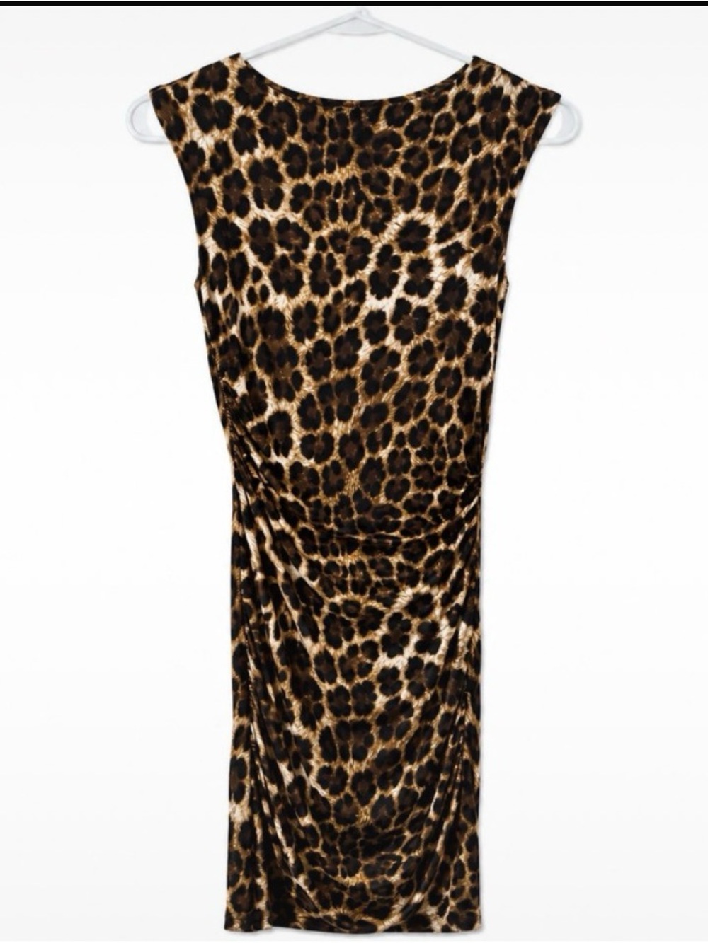INC International Concepts Leopard Print Sheath Dress - Brown & Black